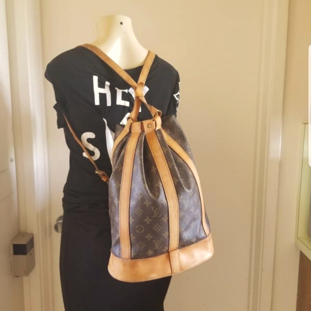 Sale! Vintage Louis  Vuitton Randonnee backpack - Picture 3 of 17